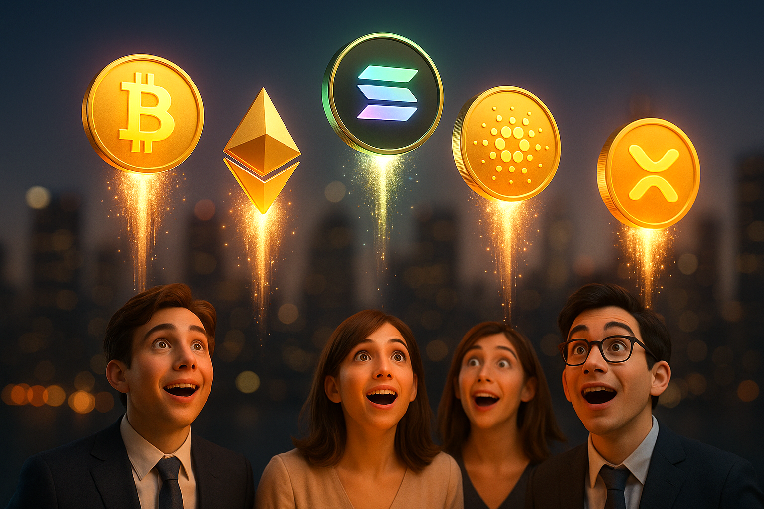 Avez-vous fait beaucoup de percées? 5 crypto-monnaies