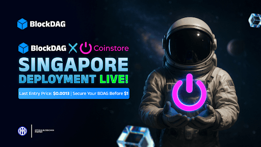 La baleine ajoute 10 millions de dollars à BlockDag