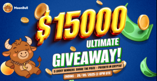 Grab Free Crypto Now: MoonBull Drops $15K Giveaway Amid Best Crypto Whitelist Rush as Floki and Dogecoin Climb