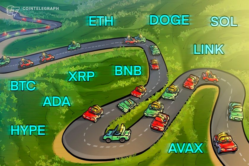 Price predictions 9/19: BTC, ETH, XRP, BNB, SOL, DOGE, ADA, HYPE, LINK, AVAX