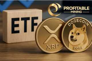XRP and DOGE ETFs surge after launch, with investors flocking to ProfitableMining to earn $3,500 a day.