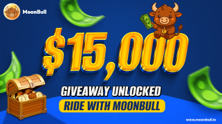 Dreaming of Quick Gains? MoonBull Launches $15K Giveaway for Early Bulls as PEPE and FLOKI Ride the Hype