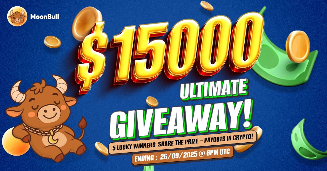 MoonBull Cranks It up with $15K Giveaway: Upcoming Presale Craze Soars as Dogecoin and Dogwifhat Climb