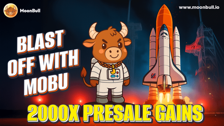 Presale Fuse Lights Up: MoonBull Blasts Off As The New Meme Coin With SPX6900 And Peanut The Squirrel Pushing Ahead