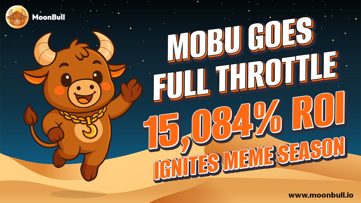 MoonBull Presale Lights Up The Charts: The New Meme Coin To Watch While Dogecoin And Cheems Ride Viral Waves
