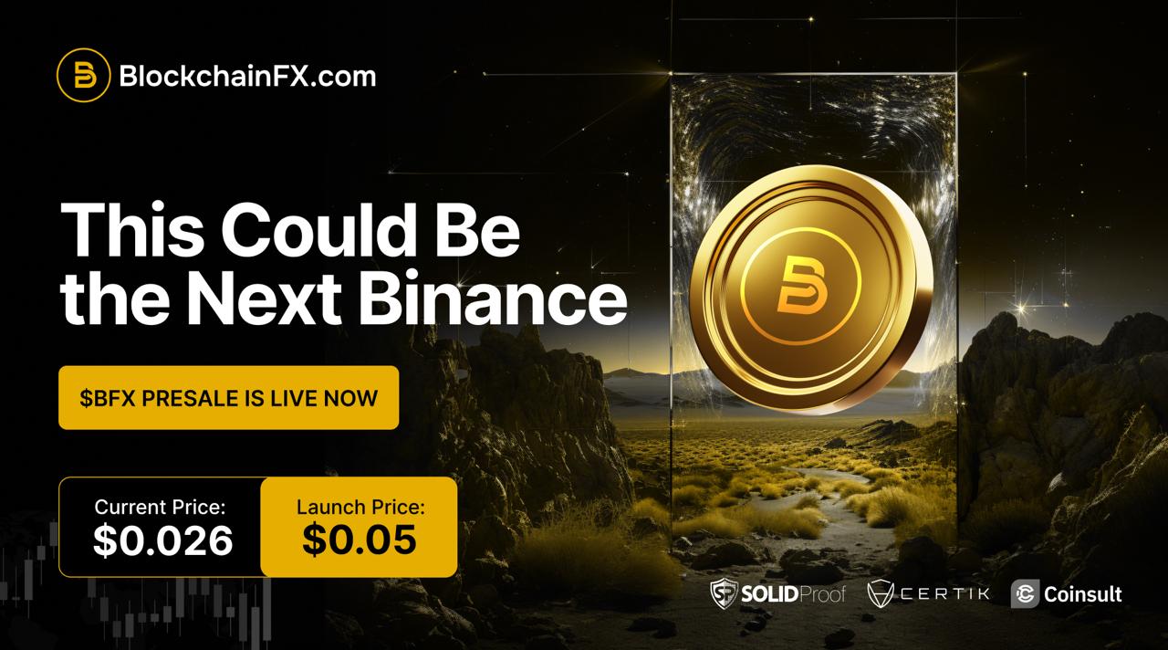 Is BlockchainFX The Best Crypto To Buy Under $1? Experts Back It Over Stellar and Dogecoin