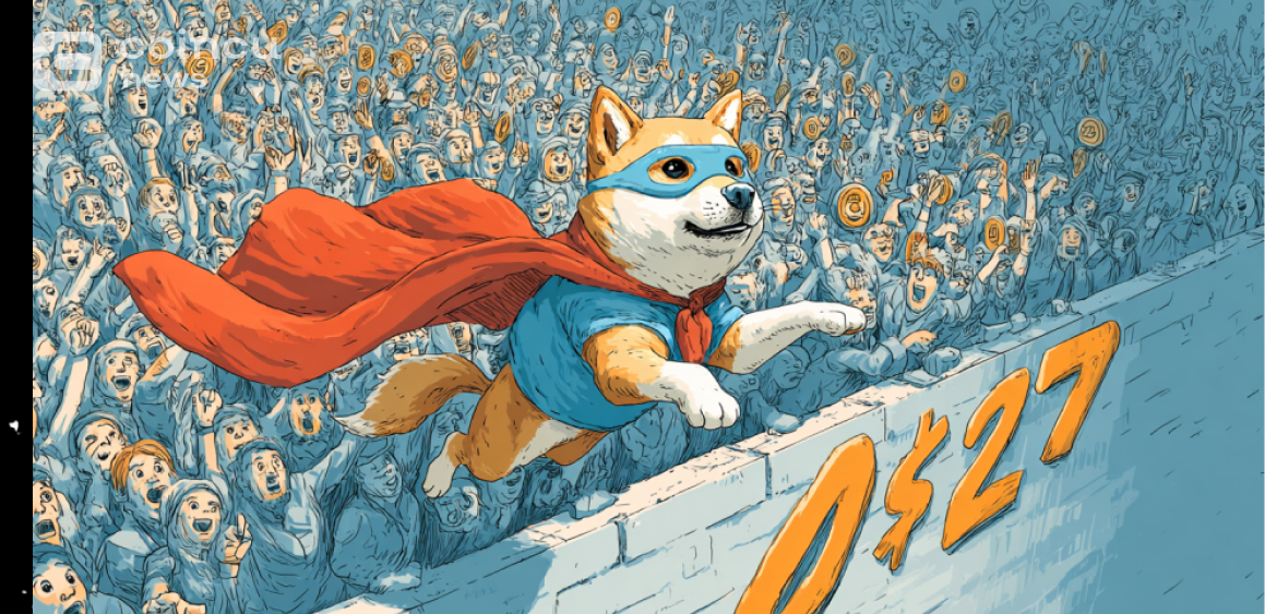 DOGE Attempts to Break $0.27 Resistance Level, Which Could Lead to $0.30+