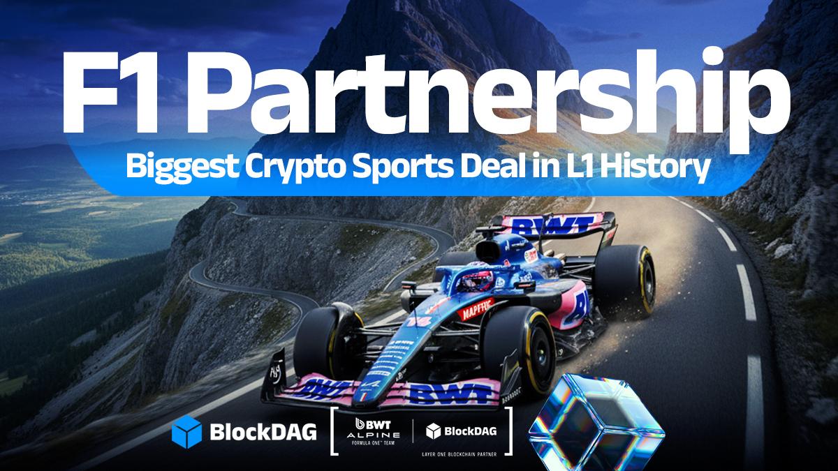 ETH Targets $5K, & DOGE Builds Pressure, While BlockDAG Hits the Fast Track with Formula 1® & $420M+ Raised
