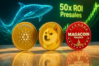 Cardano and Dogecoin See Whale Inflow Surge: Analysts Predict 50x ROI Presales Like MAGACOIN FINANCE
