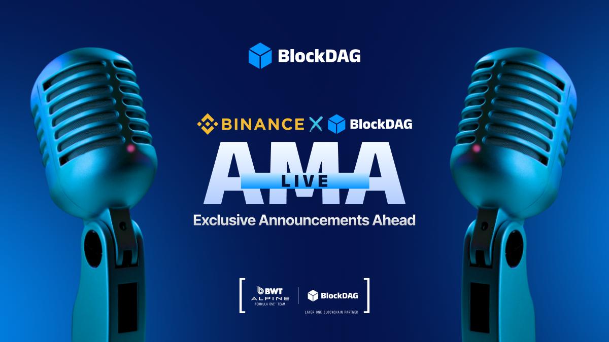 With TAO Moving Toward $518 and DOGE Defending $0.25, BlockDAG’s Binance AMA & $0.0015 Offer Becomes the Talk of the Market