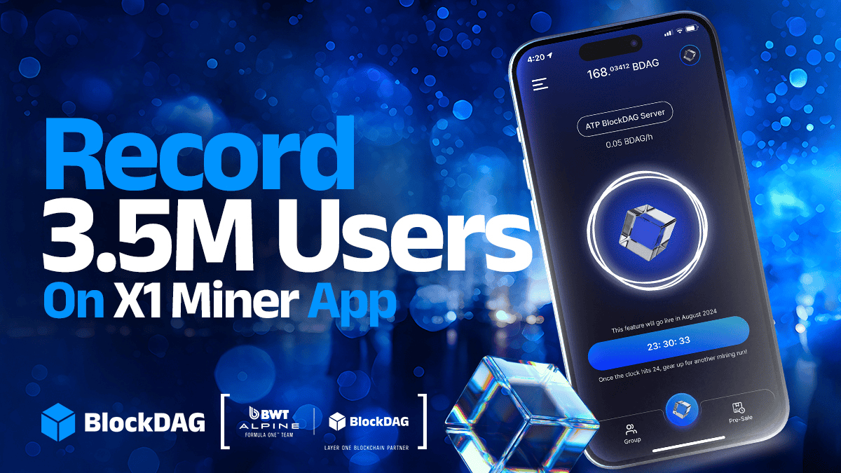 Solana Targets $300, Dogecoin Finds Strength, While BlockDAG Expands Worldwide With 3.5M X1 App Users!