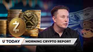 Morning Crypto Report: XRP vs. Zcash Speculations Intensify Amid 1,296% Gap, Tether (USDT) Loads $100 Million in Bitcoin, $1 Trillion for Dogecoin Support to Elon Musk
