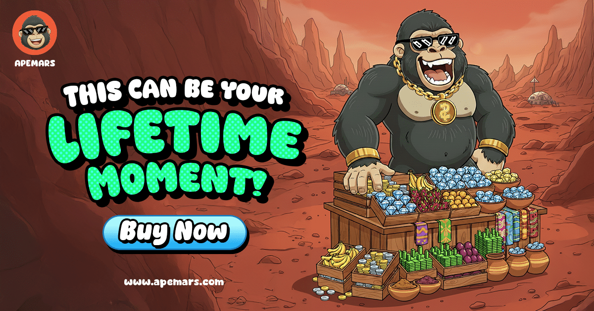 Dogecoin and PNUT Already Rocked the Charts? APEMARS Could Skyrocket 5,040% as the Next 1000x Crypto