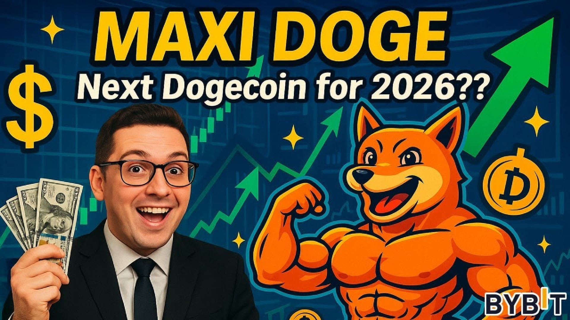 Maxi Doge、Dogecoin 和加密货币预售：乘着 Meme 货币浪潮