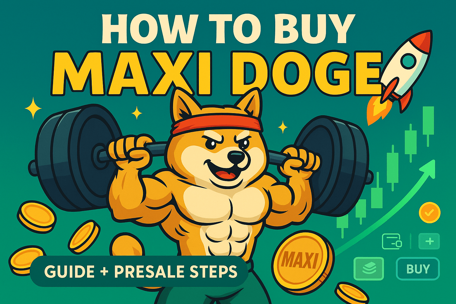 Maxi Doge Mania: $MAXI を購入してミームコイン革命でのスポットを獲得する方法