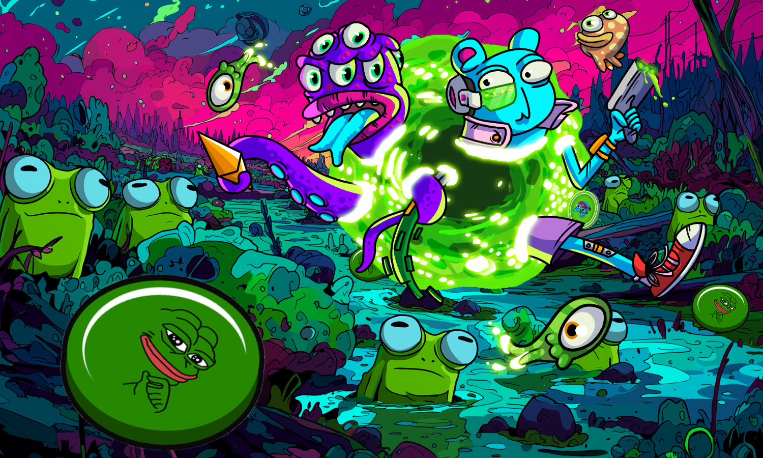 Pepe Price Plunge : Meme Coin Mania 또는 Crypto Reality Check?