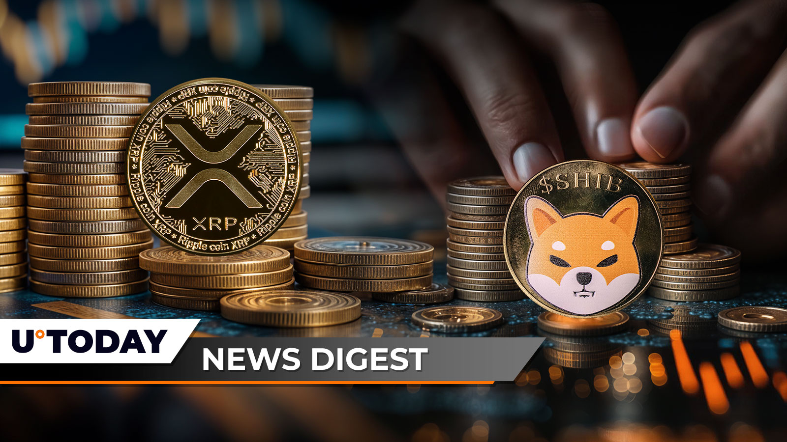 XRP轉移，Shiba INU，Dogecoin清算：加密貨幣市場脈衝