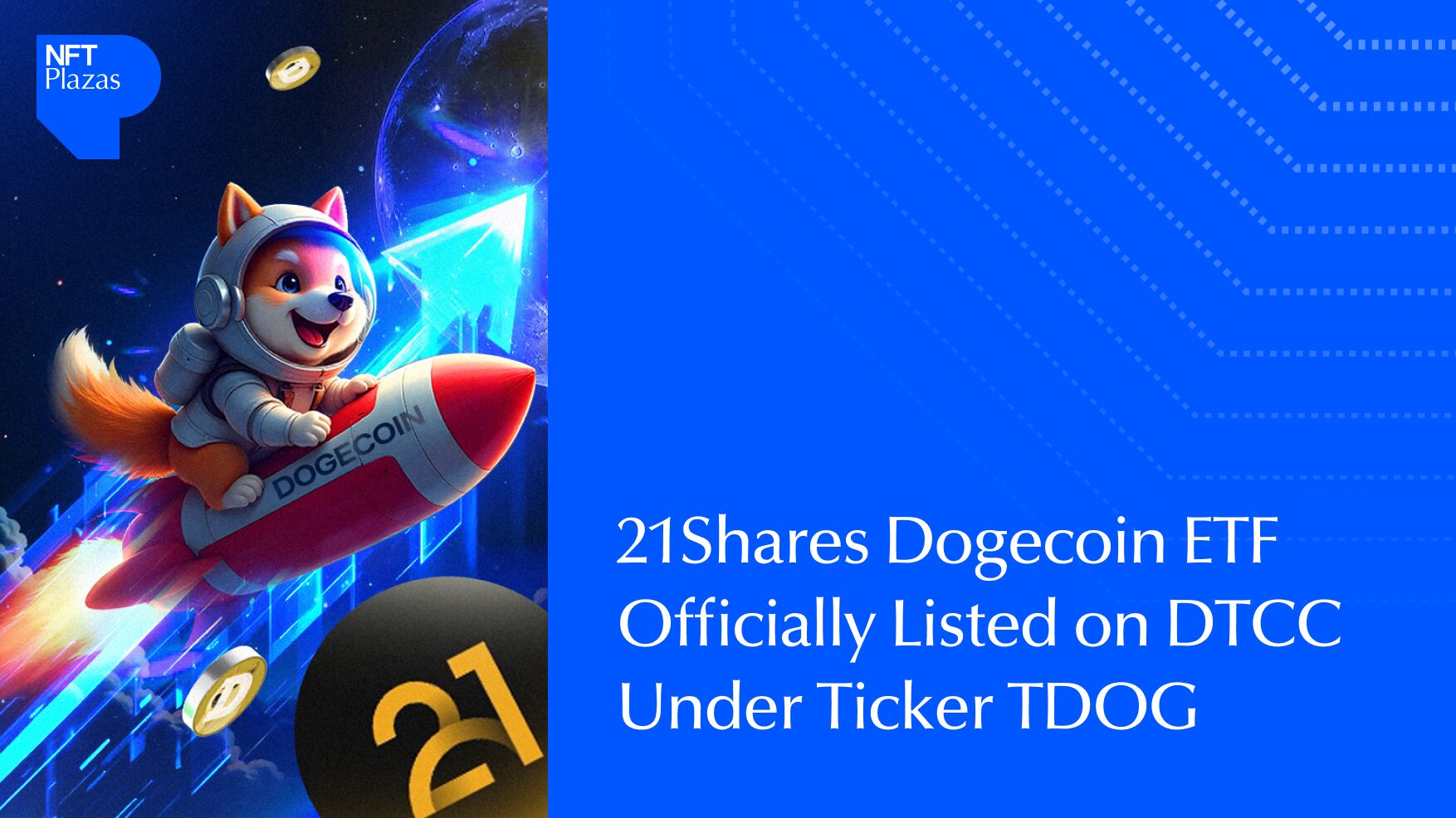 TDOG Unleashed：Dogecoin ETF Hopeful Eyes Wall Street