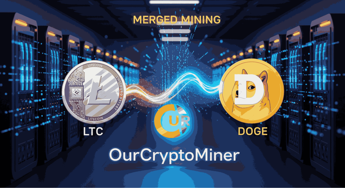 Cryptominer，合併採礦，LTC＆Doge：紐約一分鐘關於最大收益