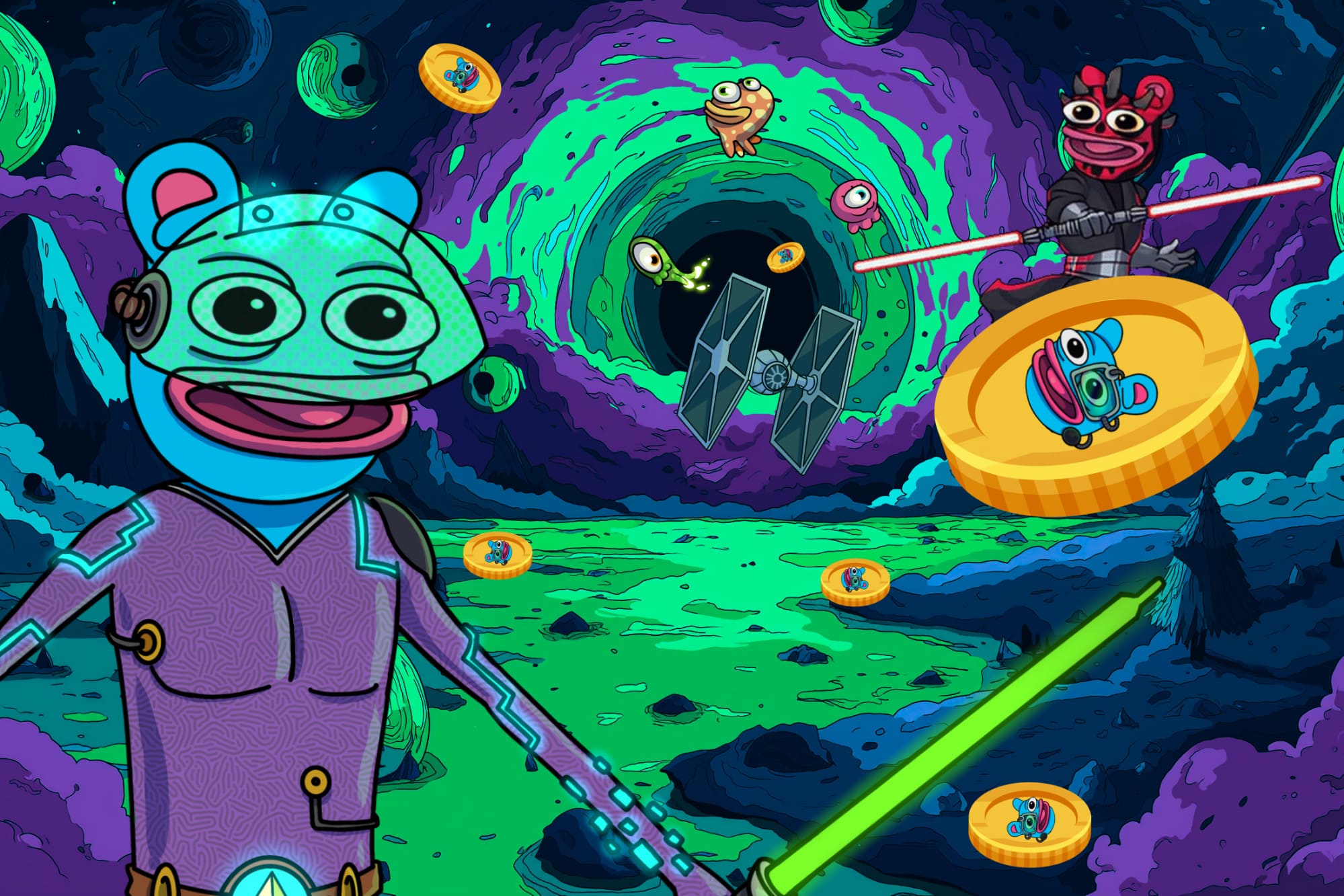 Dogecoin，Shiba Inu和Layer Brett：Mem Coin Evolution