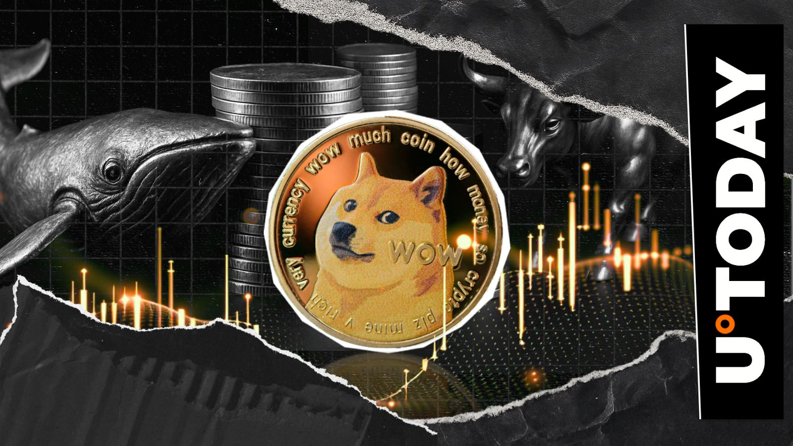 Dogecoin鲸鱼，价格行动和市场积累：有什么交易？