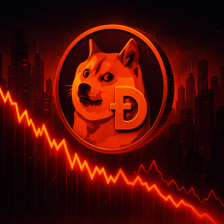 Dogecoin의 험난한 길: 시장 침체와 조정 탐색