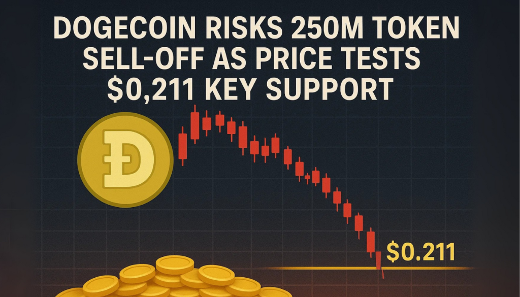 Dogecoinの2億5,000万ドルのトークンの売却：価格サポートは保持されますか？