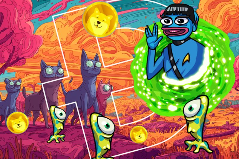 Dogecoin，Meme Coins和Layer Brett：镇上的新警长？