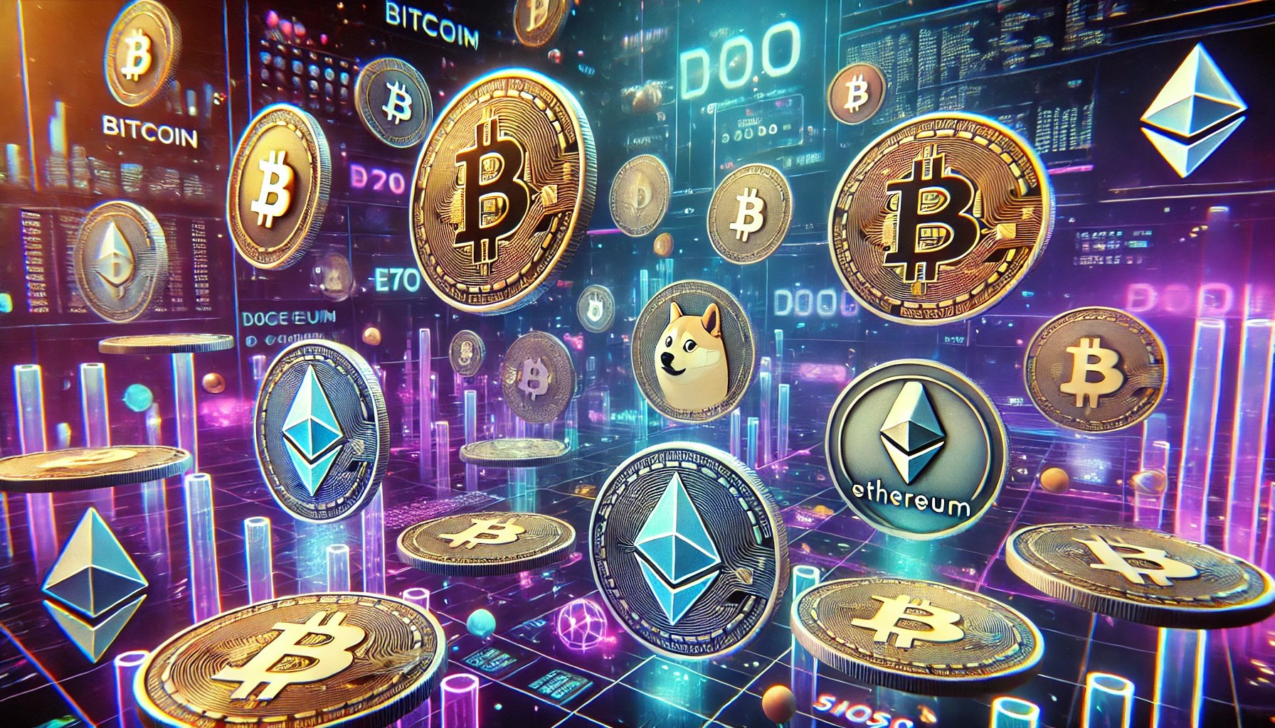 Bitcoin、XRP、Dogecoin：暗号の波に乗って新しい高値に乗る