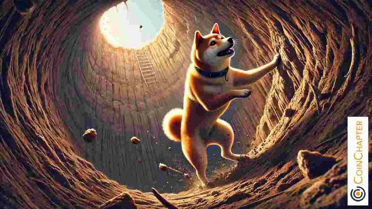 Dogecoinの降順：価格の下落と三角形のパターン - 次は何ですか？