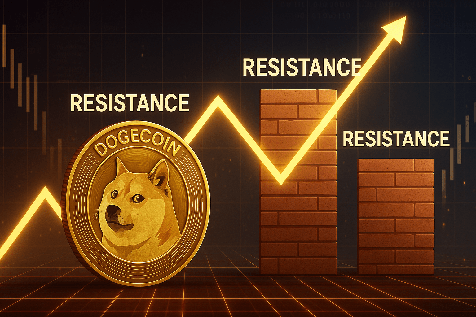 アナリストによると、Dogecoinの抵抗：視聴する重要なレベル