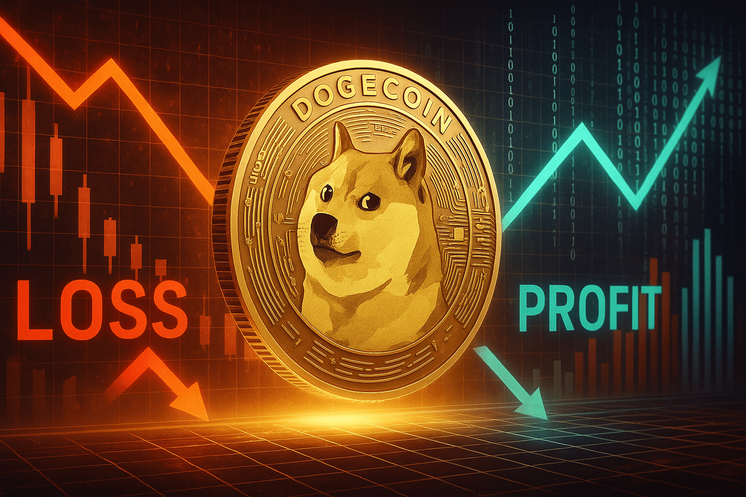 Dogecoin，损失和利润：导航模因硬币的动荡世界