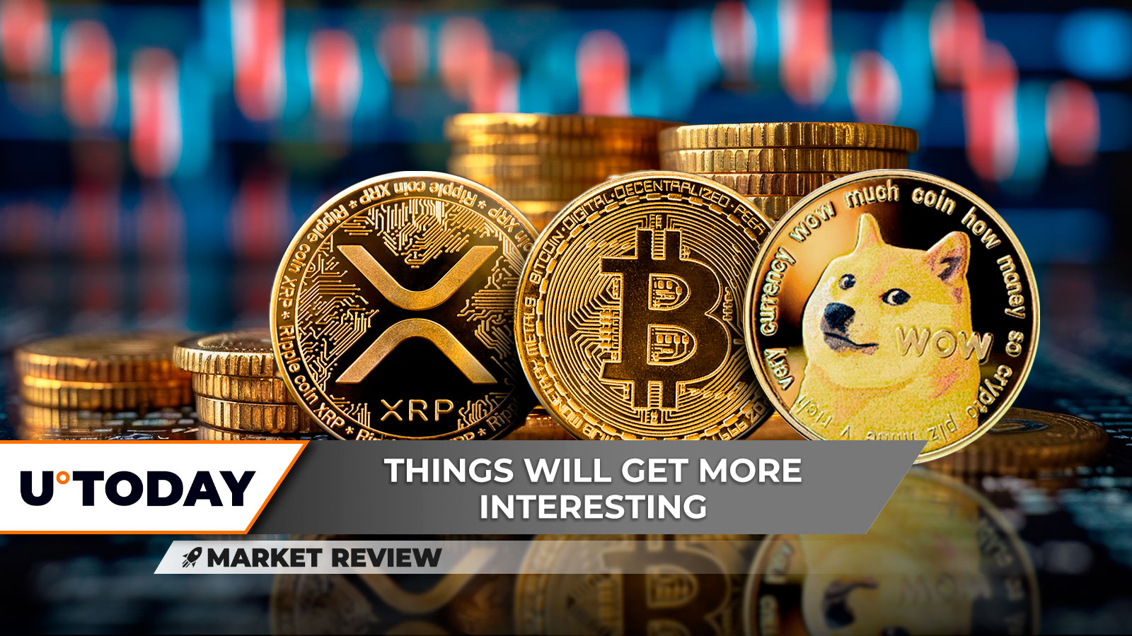 ビットコインブレイクアウト、XRP価格の揺れ、およびドッグコインの苦悩：暗号のラウンドアップ