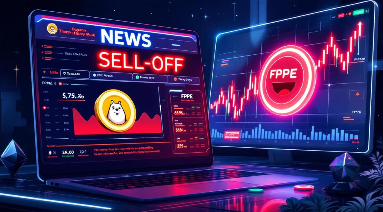 トランプマスクの分裂はドゲコイン（doge）の売却を引き起こしますが、floppypepe（fppe）は投資家の信頼を獲得しています
