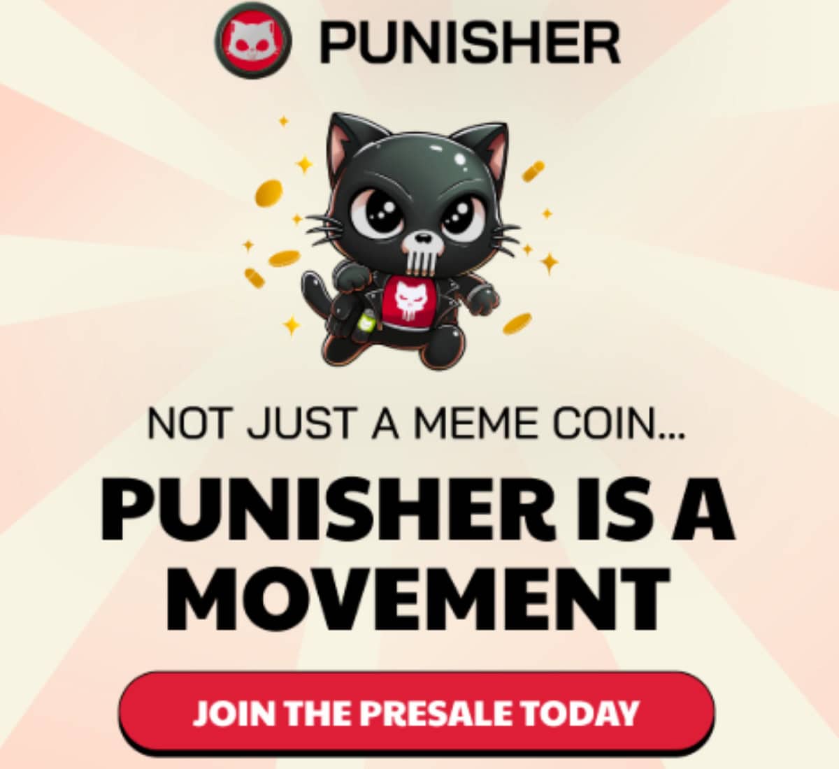 Punisher Coin（$ Pun）は、冗談だけでなく、深刻な利点を持つ革命である次の大きなミームコインかもしれません