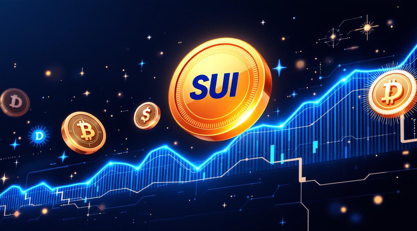 SUIのゆっくりと着実なラリーは、Dogecoinの利益を得る中で、新興のAIコインに新たな関心を引き起こします