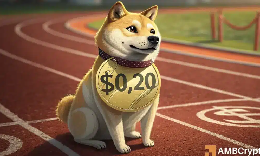 Dogecoin [Doge]は、リスクオンセンチメントが発熱ピッチに到達するにつれて0.20ドルを超えるサポートを保持しています