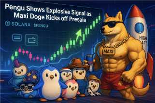 Pengu Flashes＆Doge Flex：Memecoinsは$ Pengu＆$ Maxiのようなものですか？