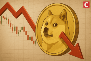 Dogecoinの景気後退：Meme Coinは、市場のボラティリティの中で沈没します