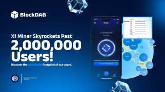 BlockDagのX1 Miner App Shocks Crypto World：2M+ユーザーとカウント！
