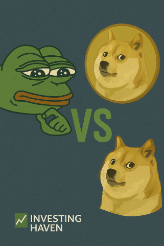ペペは爆発的な短期的な可能性を示していますが、Dogeはより強力な長期的な安定性を提供します