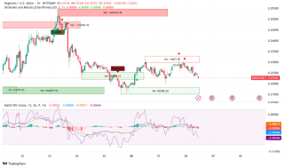 Dogecoin（Doge）批判的サポートテストに直面：テクニカルインジケーターフラッシュ混合信号