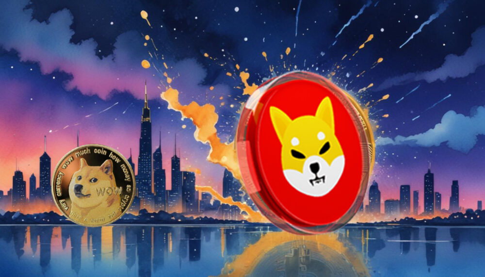 もう一度、ミームのコインのための闘争は激しくなっています。 2つの有名な名前（DogecoinとShiba Inu）が中心的なステージを獲得しています