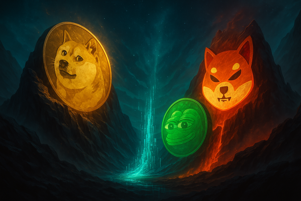 Nouveaux sommets pour Dogecoin, Pepe et Shiba Inu en 2025, mais cette crypto pourrait voler le spectacle avec 10 000% de gains