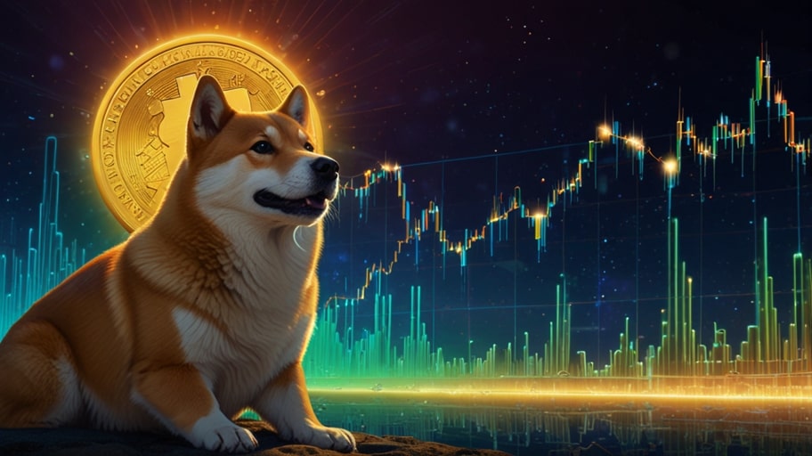 Dogecoin（Doge）は、12.14％増加して0.2038ドルで再びスポットライトを浴びています