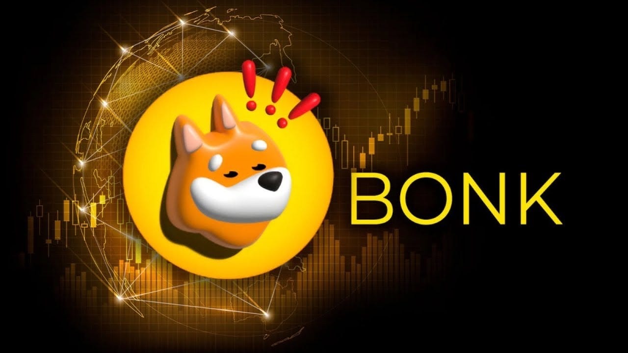 Solana Meme CoinのBonkはしばらく沈黙しています