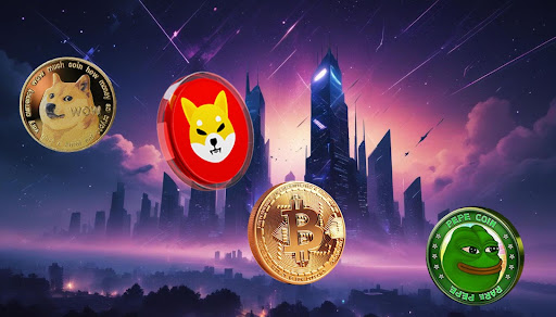 ビットコイン（BTC）が走る準備をすると、ミームコイン（doge、shib、pepe）が眠りから目を覚ましています