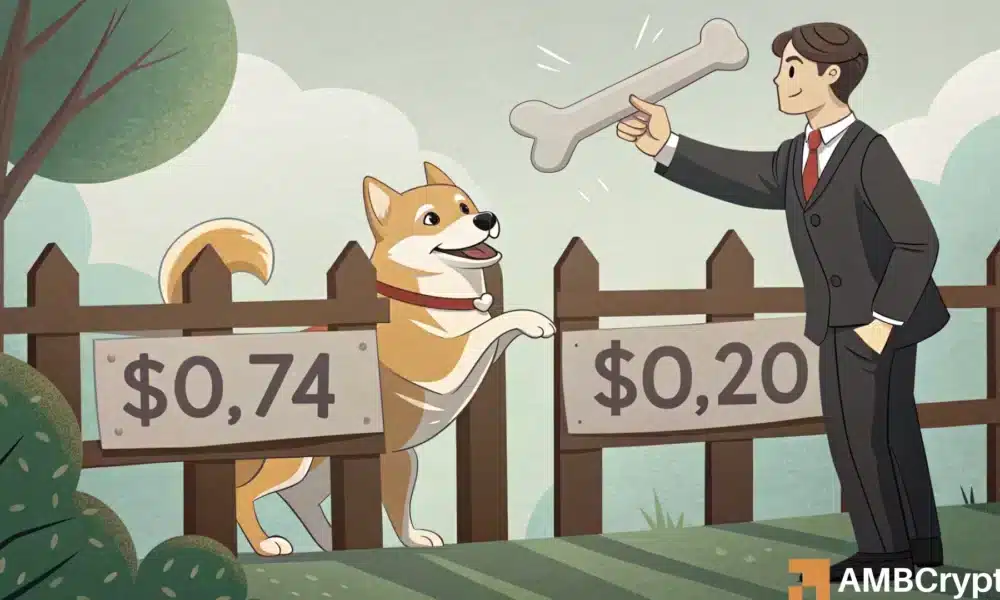 "Trotz 10,25% wöchentlicher Rallye steckt DogEcoin [Dogy] immer noch unter 0,20 US -Dollar fest."