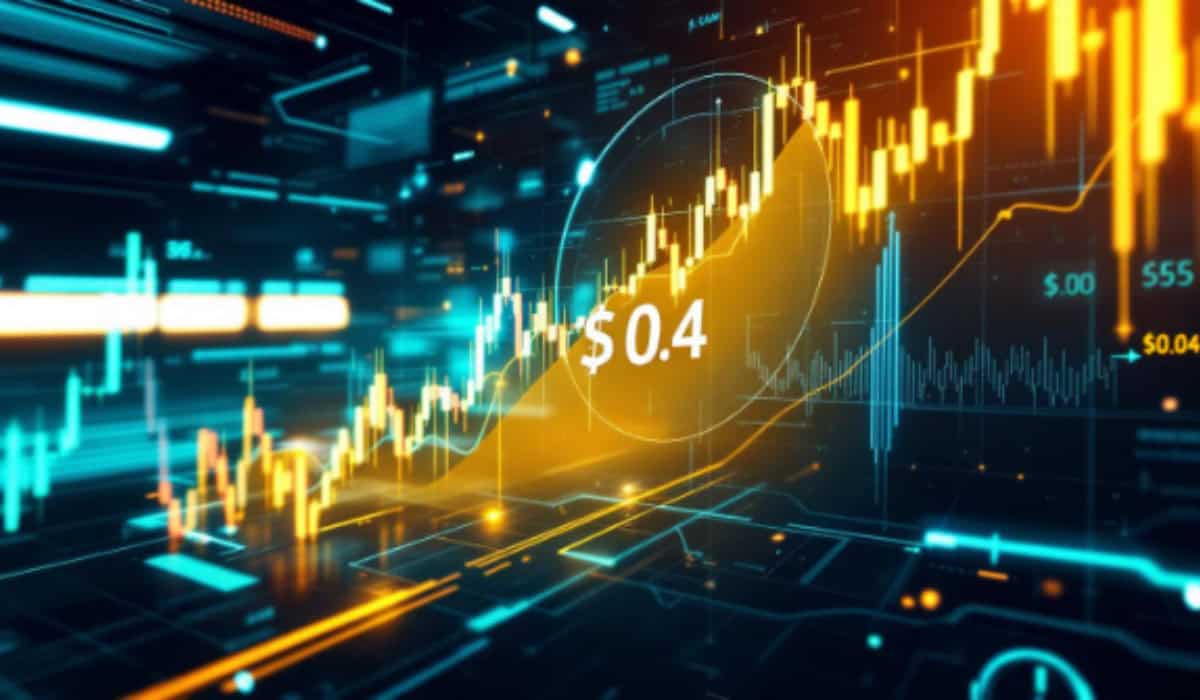 一个新的狗果价格预测表明，即将进行突破，总督将超过​​$ 0.4马克