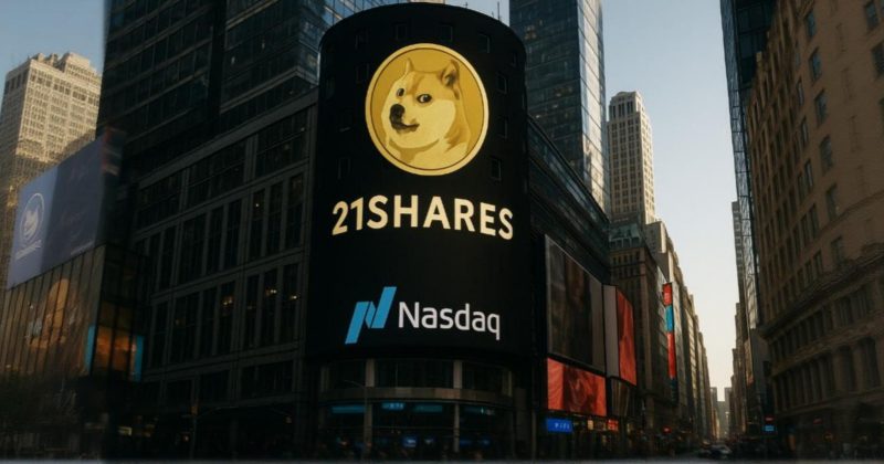 NASDAQ는 SEC에 제안서를 제출하여 21Shares Dogecoin ETF의 상장 및 무역 점유율